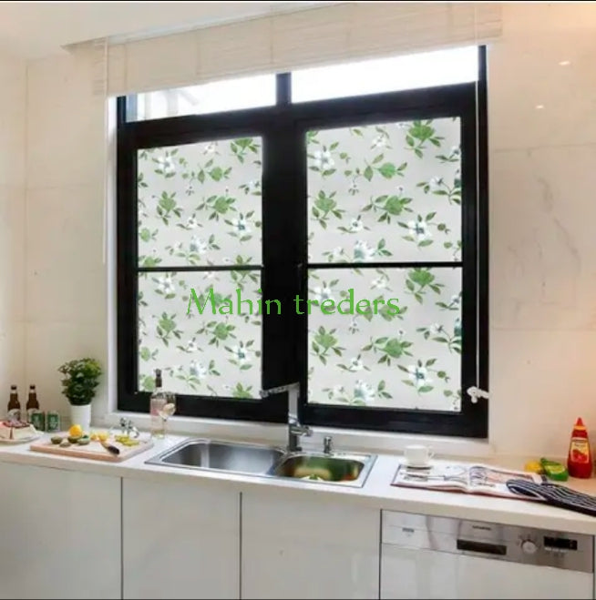 Frosted Glass Paper - Privacy Window Film with UV Protection