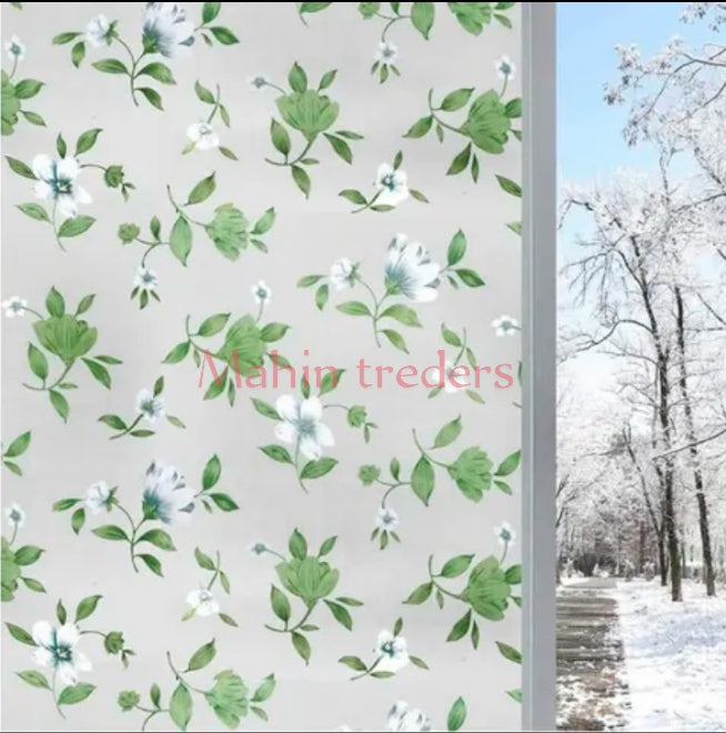 Frosted Glass Paper - Privacy Window Film with UV Protection