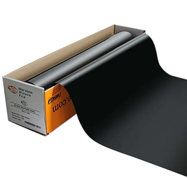 Premium Matt Black Adhesive Paper – Self-Stick Vinyl for Home & Office Decor