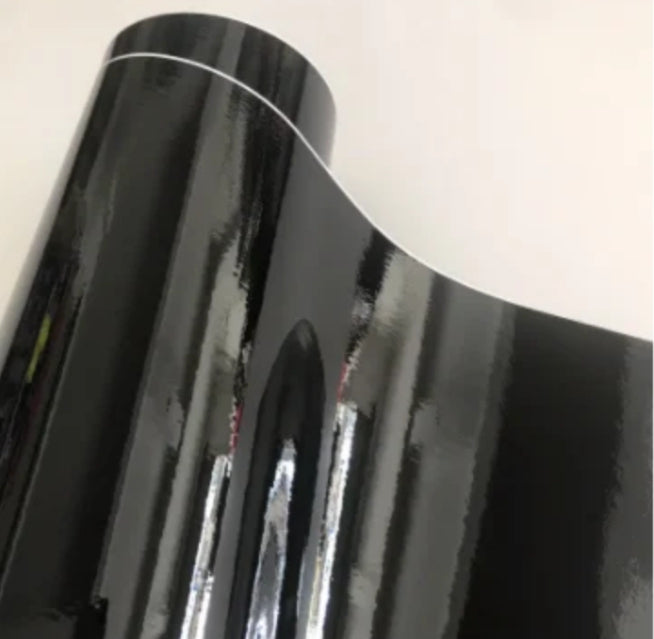Pvc self adhesive vinyl for car wrap & digital printing white and black PVC vinyl rolls glossy