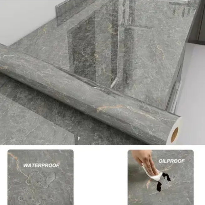 "Premium Self-Adhesive Marble Paper Sheet – Waterproof & Durable" A+ quality Marble sheet
