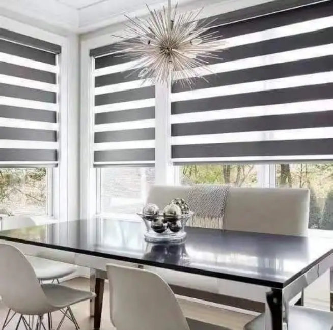 Premium Zebra Blinds – Stylish Light Control for Modern Spaces