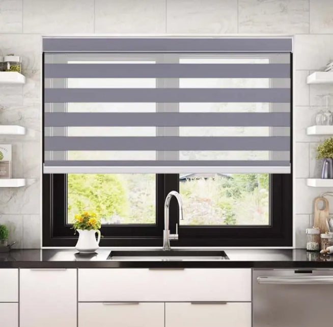 Premium Zebra Blinds – Stylish Light Control for Modern Spaces