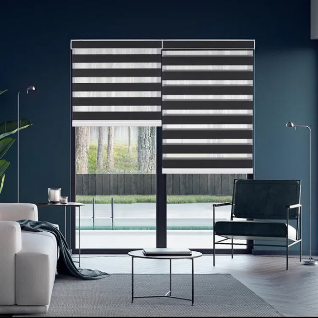 Premium Zebra Blinds – Stylish Light Control for Modern Spaces