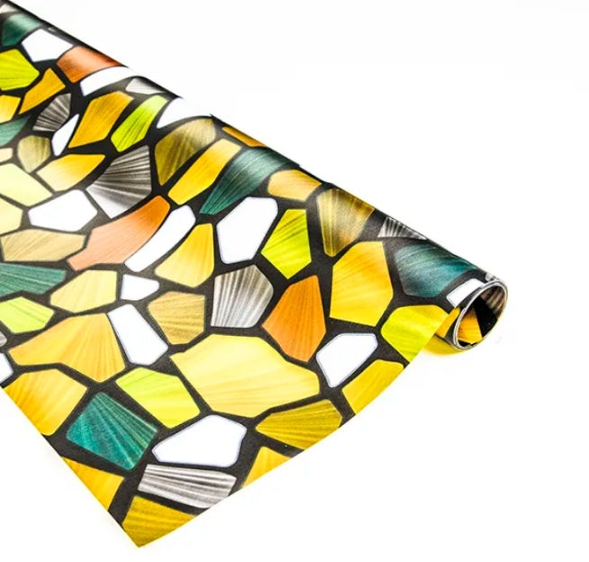 Designer Glass Film Decorative Window Film P042 Cute Paper Design