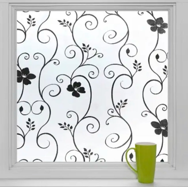 "Premium Frosted Glass Paper for Windows - Privacy & Decoration"
