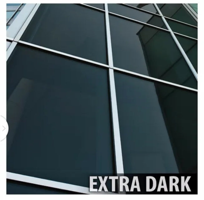 black tinted paper for window & door