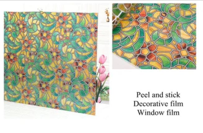 "Designer Glass film decorative Window film"